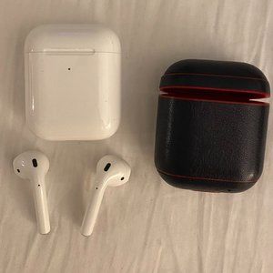 AirPods with Wireless Charging Case + Extra Case